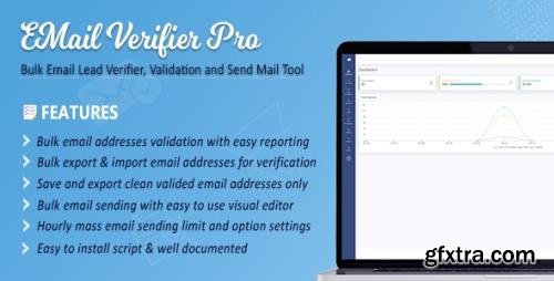 CodeCanyon - Email Verifier Pro v2.9 - Bulk Email Addresses Validation, Mail Sender & Email Lead Management Tool - 24407503 - NULLED