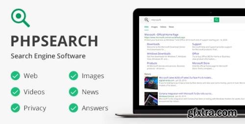 CodeCanyon - phpSearch v5.2.0 - Search Engine Platform - 20982045 - NULLED