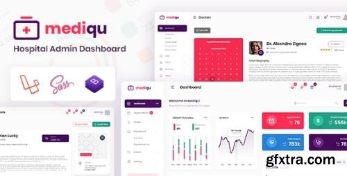 ThemeForest - Mediqu v1.0 - Hospital Laravel Admin Dashboard & Bootstrap Template - 29261219