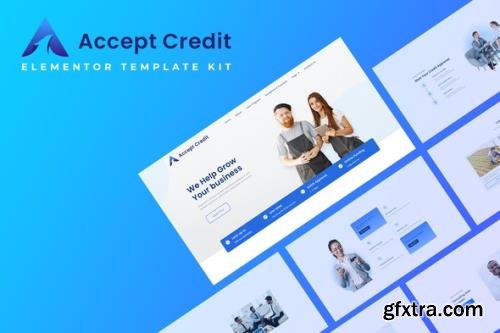 ThemeForest - Accept Credit v1.0.0 - Financial Services Elementor Template kit - 32580914