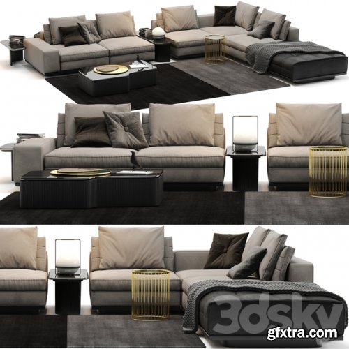 Sofa Minotti Lawrence B