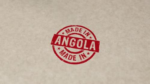 Videohive - Made in Angola stamp and stamping - 32831502 - 32831502