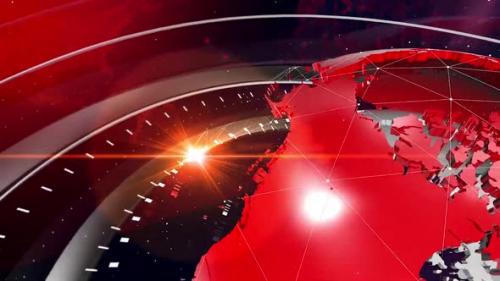 Videohive - Digital World Map News Intro Background 43 - 32862115 - 32862115