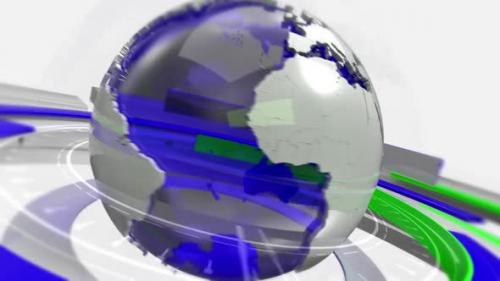 Videohive - Digital World Map News Intro Background 226 - 32868096 - 32868096