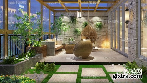 Modern Balcony / Garden 16