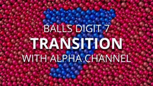 Videohive - Balls Pearls Digit 7 transition - 32869353 - 32869353