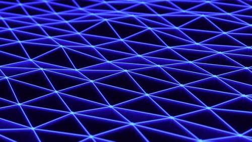 Videohive - Pulsing Triangle Surface - 32870075 - 32870075