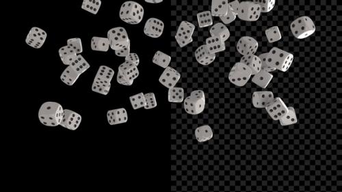 Videohive - Flying Dice V4 - 32883529 - 32883529