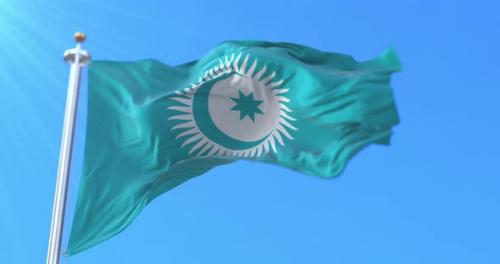 Videohive - Flag of the Turkic Council - 32890802 - 32890802