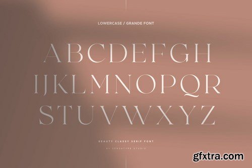 grande - beauty classy serif font