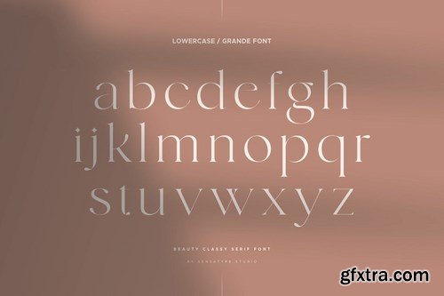 grande - beauty classy serif font