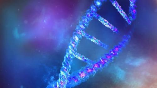 Videohive - A Section Of A DNA Strand Close-Up HD - 32893516 - 32893516