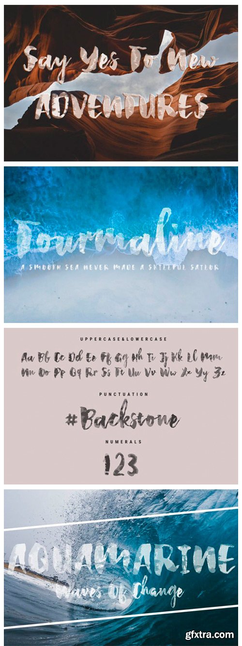 Backstone Fabric Font