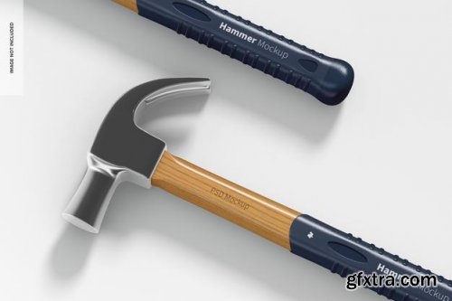 Hand tool set mockup