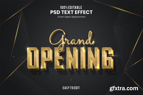 Elegant 3D PSD Text Effect