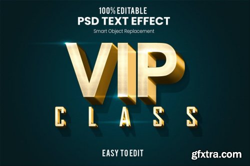 Elegant 3D PSD Text Effect