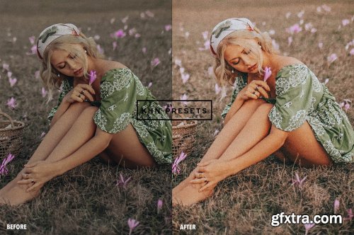 CreativeMarket - 7 VINTAGE FILM LIGHTROOM PRESETS 6095060