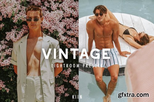 CreativeMarket - 7 VINTAGE FILM LIGHTROOM PRESETS 6095060