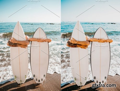 CreativeMarket - 12 x Lightroom Presets, Surf Up 5962695