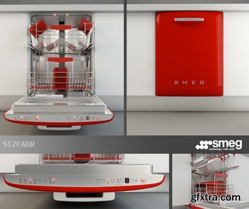 Dishwasher smeg ST2FABR