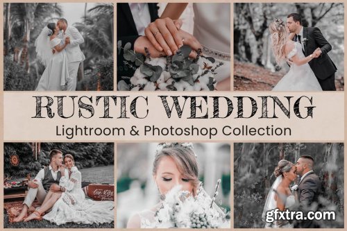 CreativeMarket - 10 Rustic Wedding Collection Preset 6193075