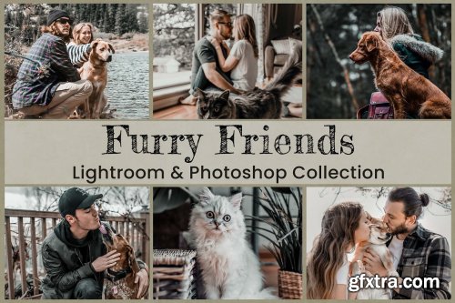 CreativeMarket - 15 Furry Friends Collection 6204182