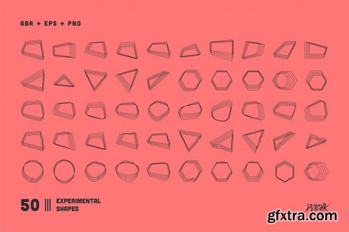 Geometric Photoshop Brushes