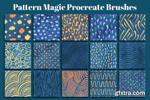 CreativeMarket - Pattern Magic Procreate Brushes 6181754