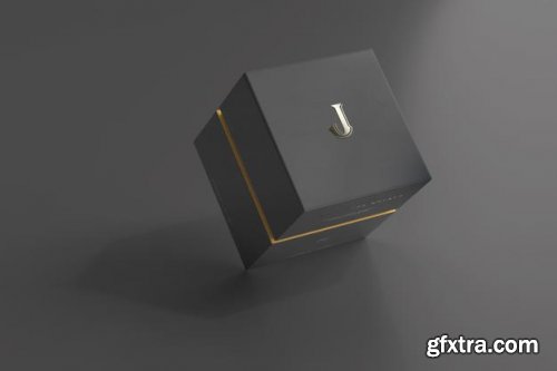 Jewelry or gift box mockup 3