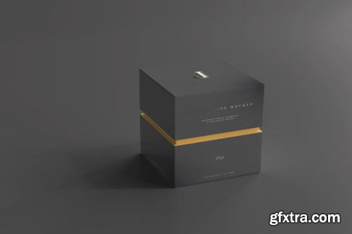 Jewelry or gift box mockup 3