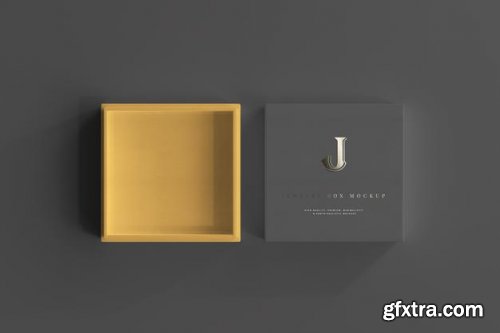 Jewelry or gift box mockup 3