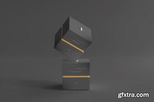 Jewelry or gift box mockup 3