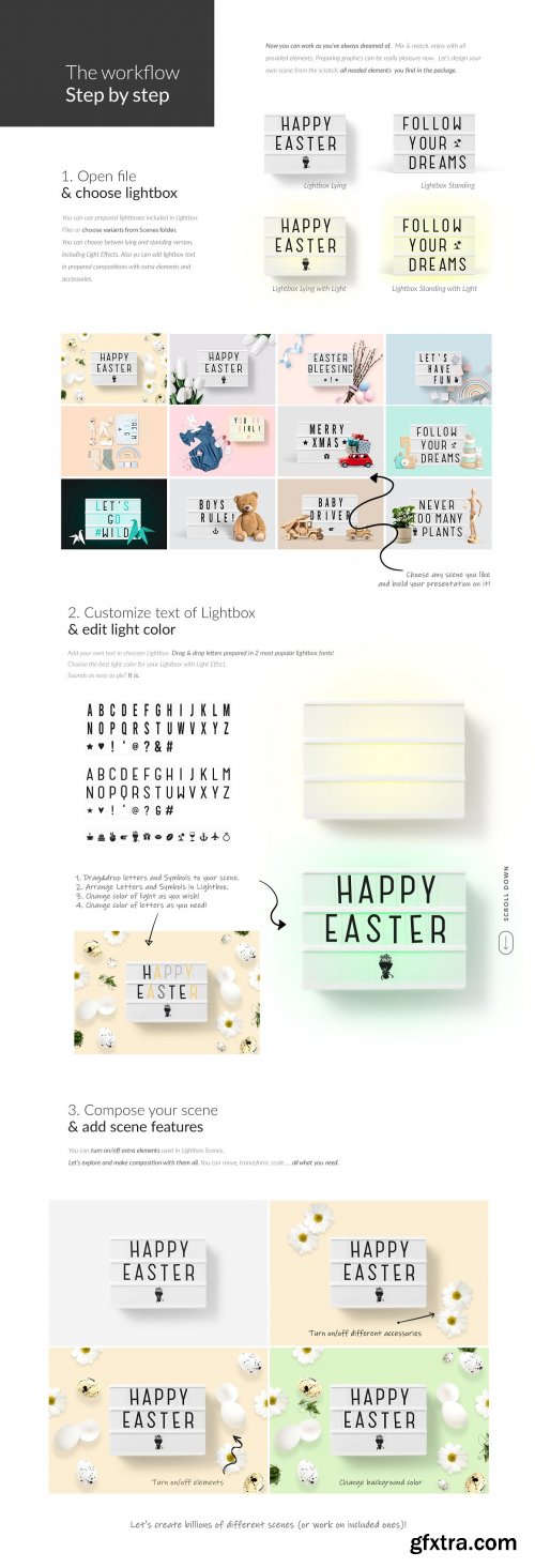 CreativeMarket - Lightbox Scene Creator Kit 5903643