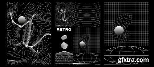  Retro Graphics Poster Design #001