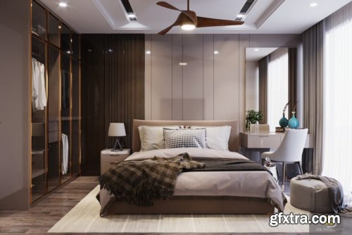 Modern Style Bedroom 645