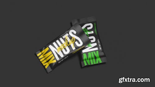 Snack bag mockup 