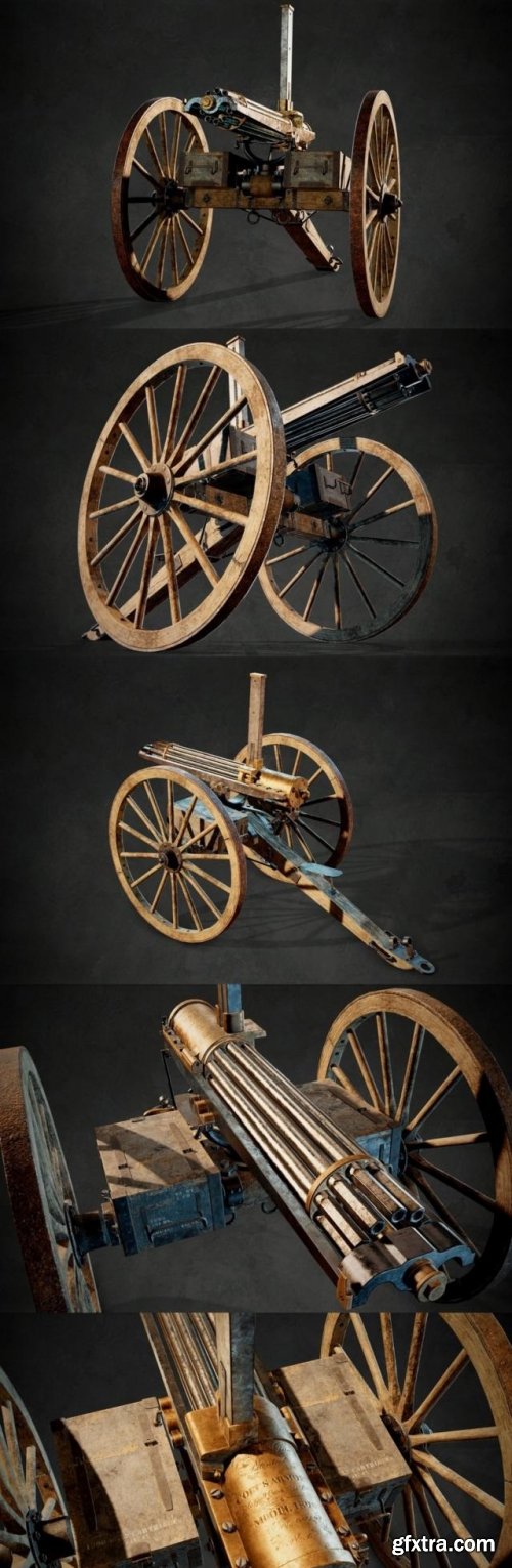 Gatling gun