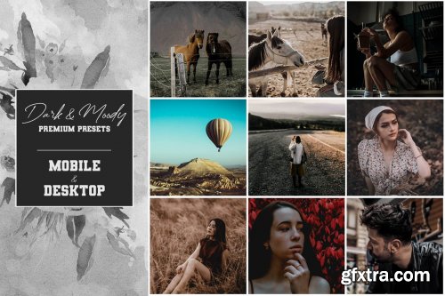 CreativeMarket - Dark and Moody Premium Presets 6008788