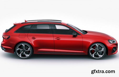 Audi RS4 Avant 2020 3D model