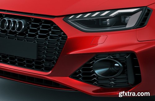 Audi RS4 Avant 2020 3D model