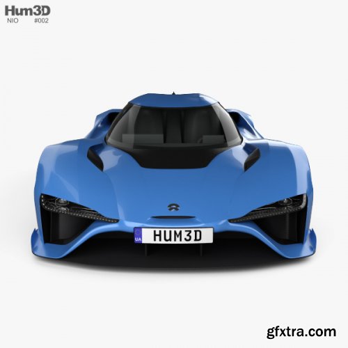 NIO EP9 2017 3D model