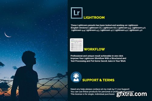 CreativeMarket - Nightscape Lightroom Presets 3957909