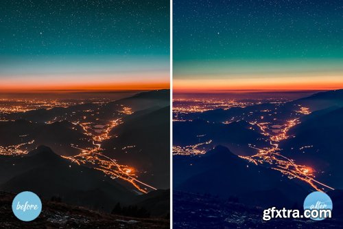 CreativeMarket - Nightscape Lightroom Presets 3957909