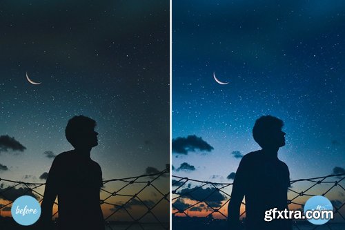 CreativeMarket - Nightscape Lightroom Presets 3957909