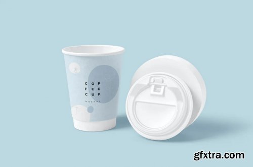 12 oz Coffee Cup Mockups