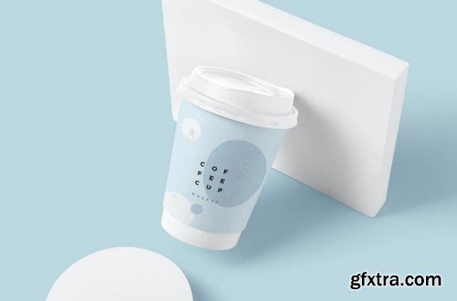 12 oz Coffee Cup Mockups