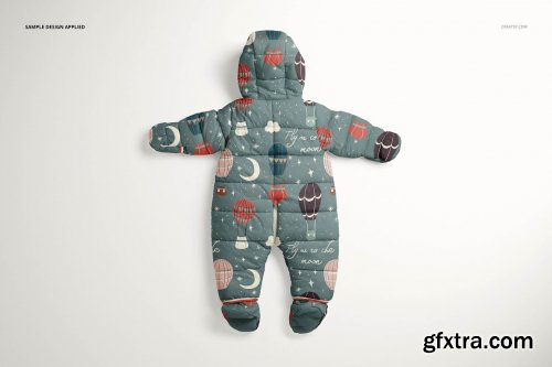 CreativeMarket - Baby Snowsuit Mockup Set (13/LFv.2) 5799574