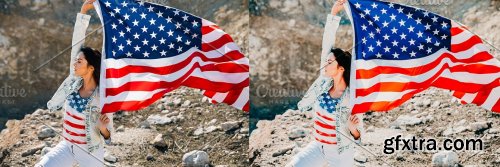 CreativeMarket - 12 x Lightroom Presets, 4Th July 5960311