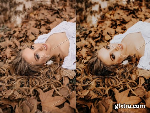 CreativeMarket - 5 x Lightroom Presets, Golden Hues 5962546