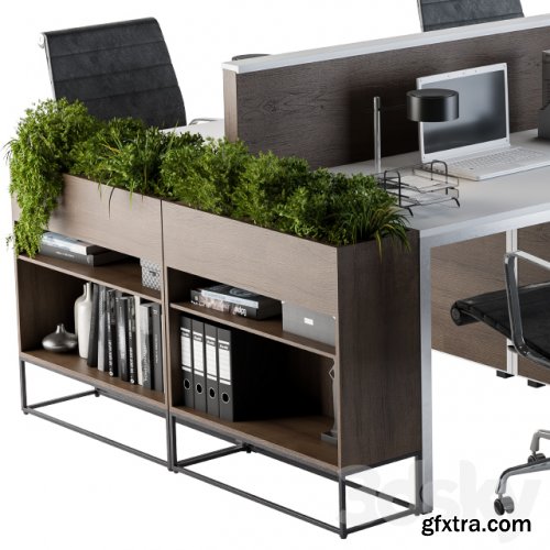 Office Furniture Flower Box 03